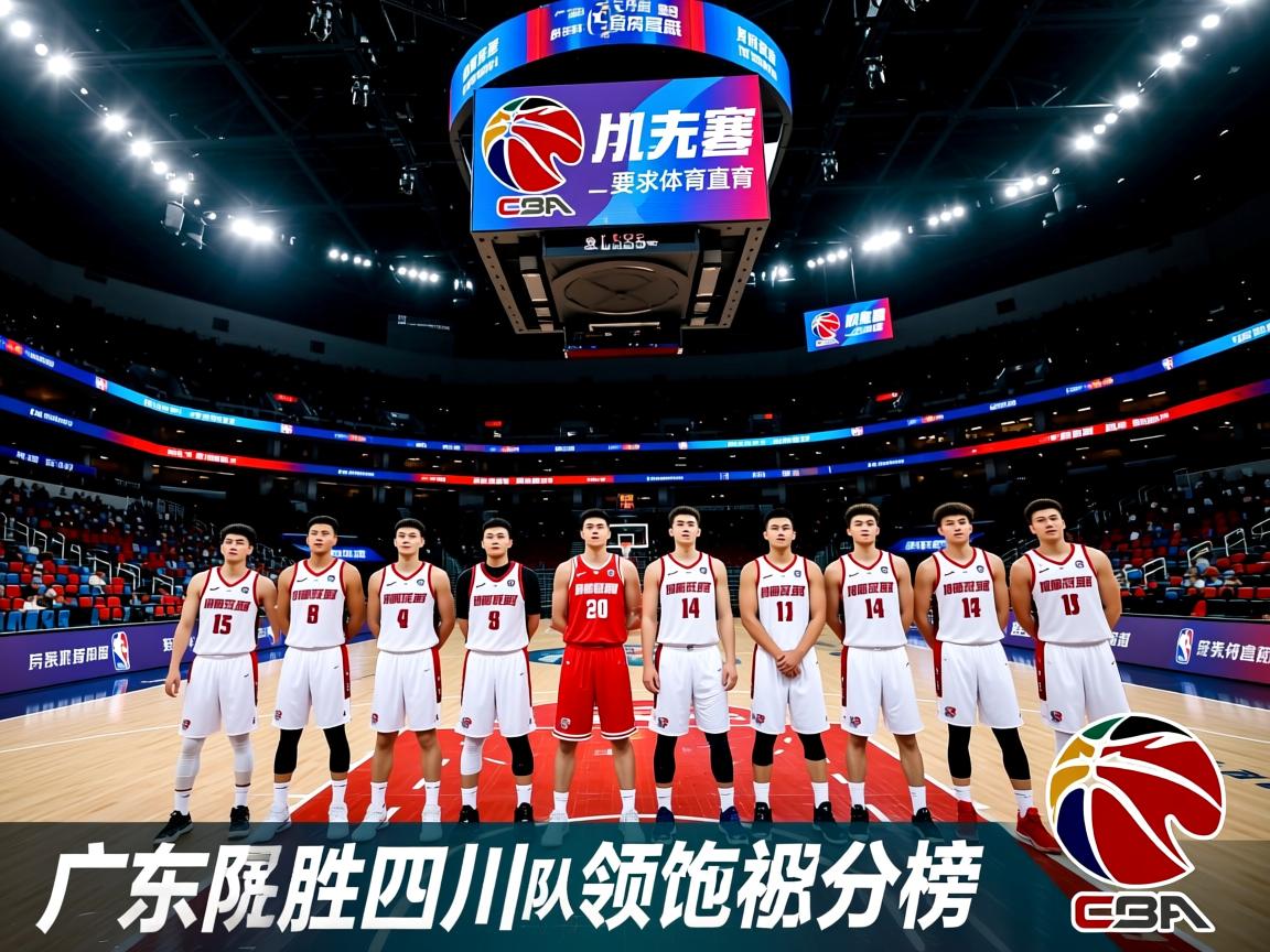 广东队客场大胜四川队,领跑积分榜 第2张